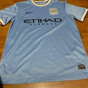 Authentic Man City Champions Jersey